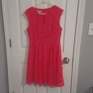 Pink London Style Summer Dress